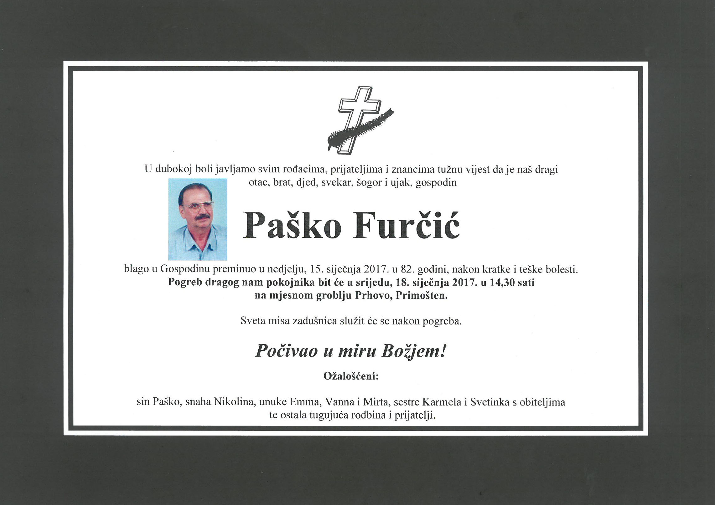 Umro Paško Furčić