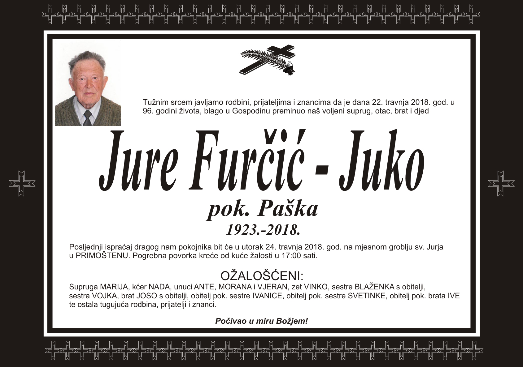 Umro Jure Furčić - Juko