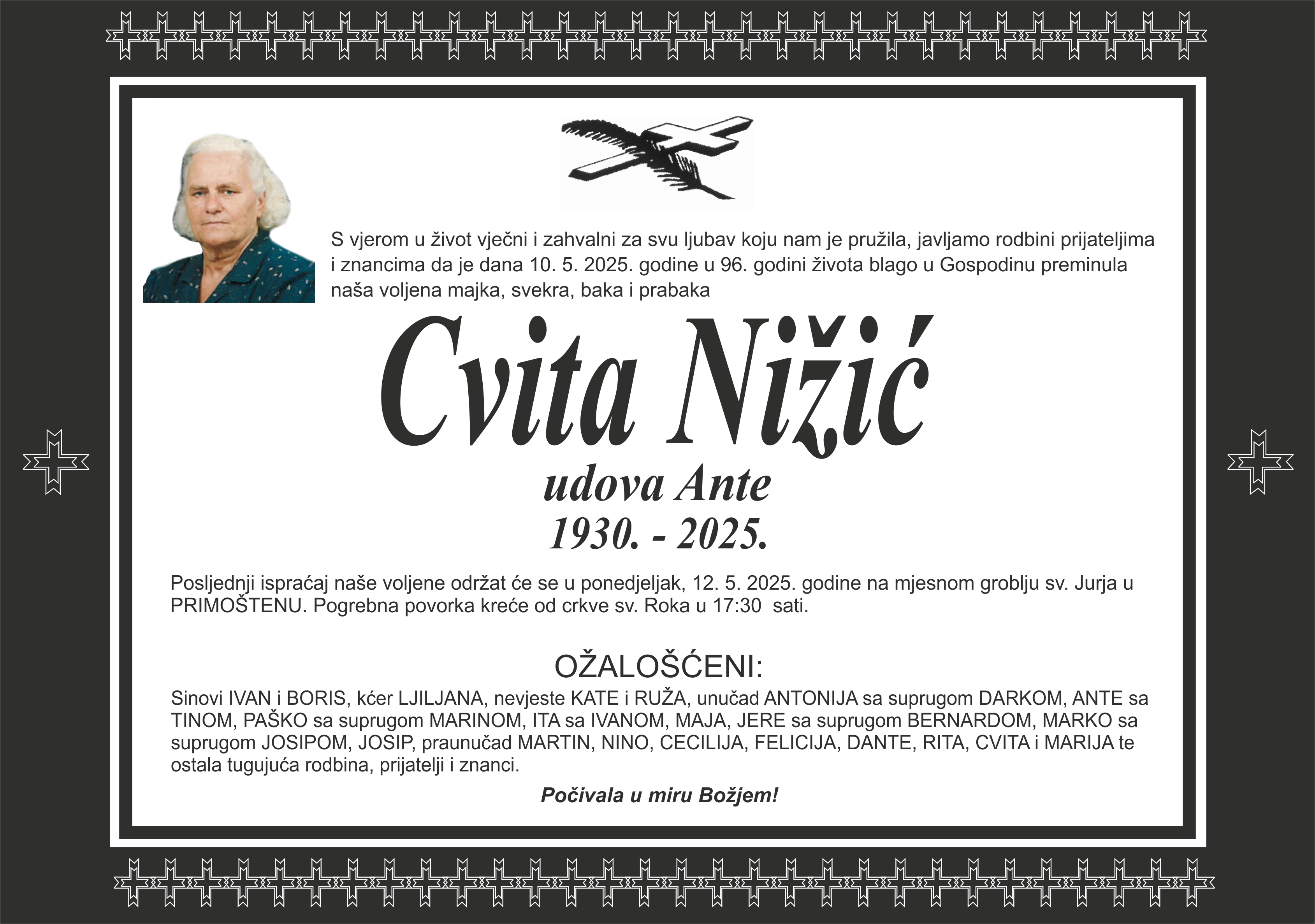 Umrla Civta Nižić