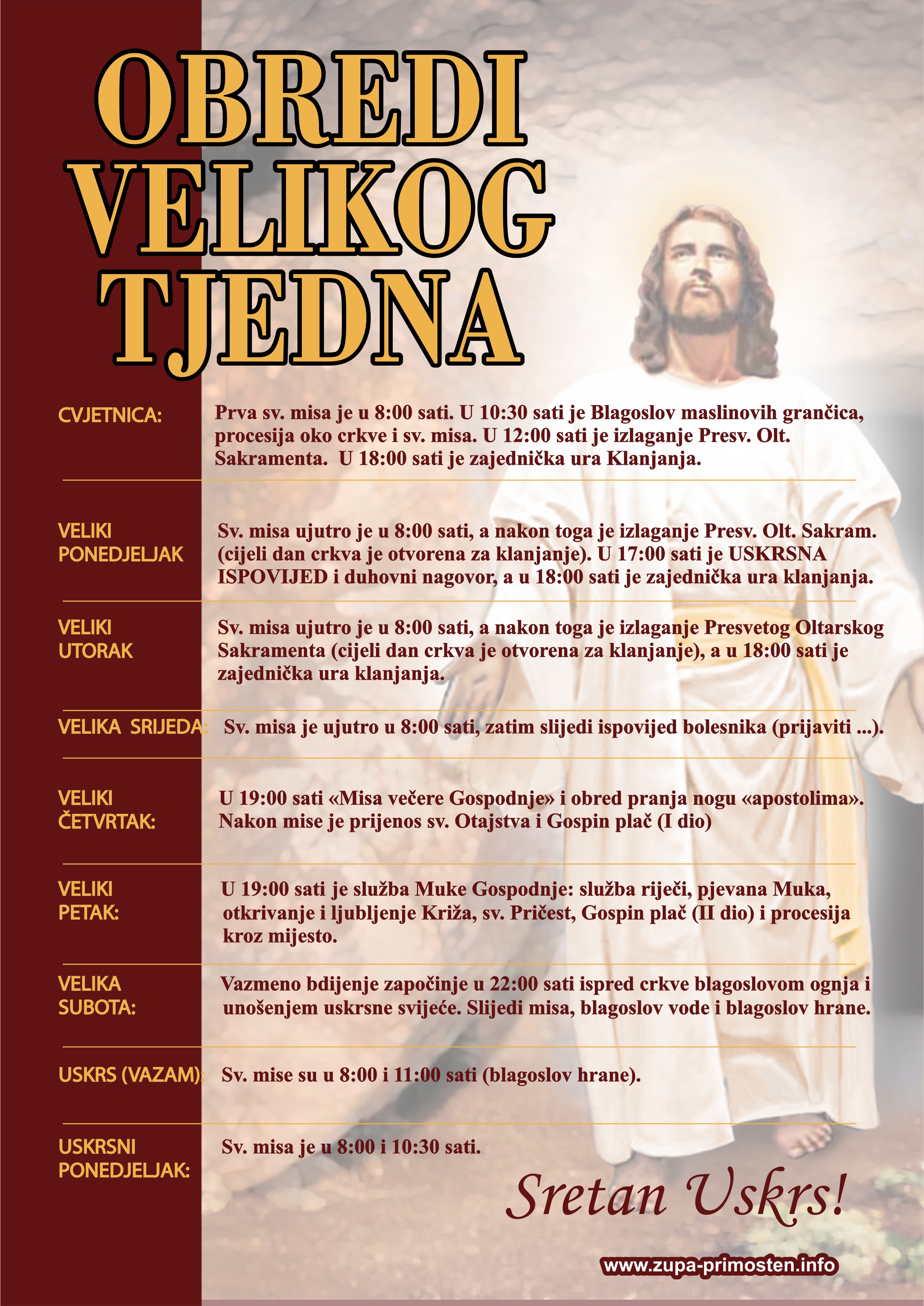 Obredi Velikog tjedna